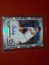 2020 Bowman Chrome Draft Autos Refractor #CDA-CP Connor Phillips