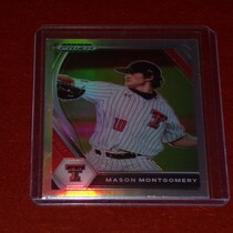 2021 Panini Prizm Draft Picks Silver Prizm #PDP191 Mason Montgomery