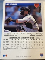 1993 Donruss Base Set #477 Jim Leyritz