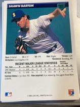 1993 Donruss Base Set #53 Shawn Barton