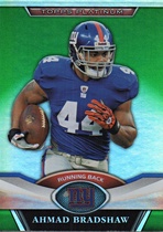 2011 Topps Platinum Green #138 Ahmad Bradshaw