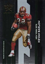 2006 Leaf Rookies and Stars Longevity Target Parallel #89 Kevan Barlow