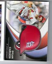 2022 Topps Update Commemorative Batting Helmet Manufactured Relics #BH-DC Dylan Carlson
