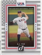 2016 Donruss USA Collegiate National Team #USA-12 A.J. Puk