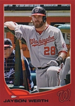 2013 Topps Red Target Exclusive #328 Jayson Werth