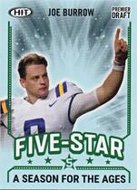 2020 SAGE Hit Premier Draft Green #92 Joe Burrow
