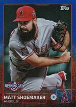 2015 Topps Opening Day Blue #76 Matt Shoemaker