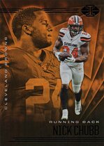 2020 Panini Illusions Orange #56 Nick Chubb