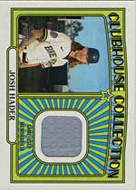 2021 Topps Heritage Clubhouse Collection Relic #CCR-JH Josh Hader