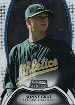 2011 Bowman Sterling Prospects #36 Sonny Gray