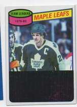 1980 Topps Base Set Unscratched #193 Darryl Sittler