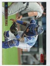 2021 Stadium Club Red Foil #10 Salvador Perez