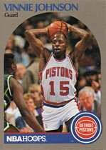 1991 NBA Hoops 100 Superstars #29 Vinnie Johnson