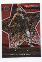 2020 Panini NBA Hoops Lights Camera Action Holo #21 James Harden