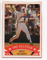 1988 Score Box Cards #13 Mike Schmidt