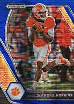 2021 Panini Prizm Draft Picks Blue Pulsar Prizm #35 DeAndre Hopkins