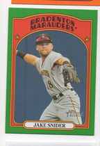 2021 Topps Heritage Minor League Green #26 Jake Snider