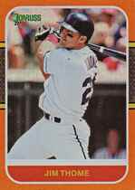 2021 Donruss Holo Orange #216 Jim Thome
