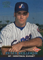2000 Pacific Platinum Blue #258 Peter Bergeron