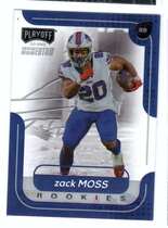 2020 Panini Chronicles Playoff Momentum Rookies #19 Zack Moss