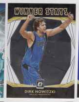 2020 Donruss Optic Winner Stays #8 Dirk Nowitzki