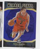 2020 Donruss Optic Winner Stays Purple #9 Toni Kukoc