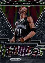 2020 Panini Prizm Fearless #18 Kevin Garnett