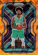 2020 Panini Prizm Orange Ice Prizm #253 Nick Richards