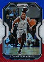 2020 Panini Prizm Red White & Blue Prizm #142 Lonnie Walker
