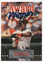 1994 Donruss Award Winners Large #4 Barry Bonds