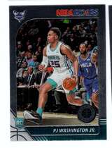 2019 Panini NBA Hoops Premium Stock #209 Pj Washington Jr.