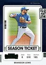 2021 Panini Contenders Green #45 Brandon Lowe
