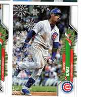 2020 Topps Holiday Metallic #HW67 Javier Baez