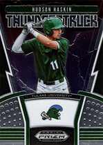 2020 Panini Prizm Draft Picks Thunderstruck #TH-12 Hudson Haskin