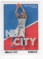 2019 Panini NBA Hoops NBA City #25 Joel Embiid