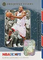 2019 Panini NBA Hoops Frequent Flyers Winter #8 Kawhi Leonard