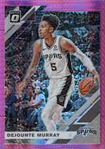 2019 Donruss Optic Hyper Pink #107 Dejounte Murray