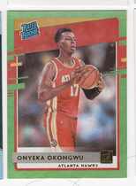 2020 Donruss Green Flood #228 Onyeka Okongwu