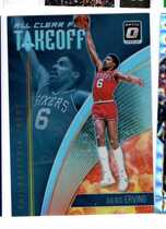 2018 Donruss Optic All Clear for Takeoff Holo #13 Julius Erving