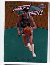 1999 Bowman Best Franchise Favorites #2 George Gervin