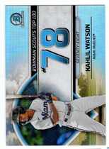 2023 Bowman Chrome Bowman Scouts Top 100 #BTP-78 Kahlil Watson