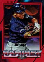 2020 Topps Fire Flame #192 Jose Ramirez