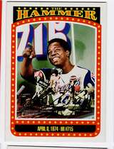 2023 Topps Heritage High Number The Hammer #TH-9 Hank Aaron
