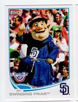2013 Topps Opening Day Mascots #M-10 Swinging Friar