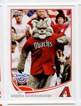 2013 Topps Opening Day Mascots #M-20 Arizona Diamondbacks