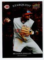 2009 Upper Deck Starquest Rare Gold Series 2 #SQ-27 Brandon Phillips