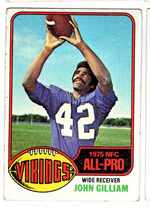 1976 Topps Base Set #340 John Gilliam