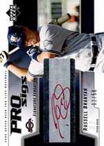 2005 Upper Deck Pro Sigs Signature Sensations Silver #RB Russell Branyan