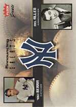 2004 Fleer Greats of the Game Announcing Greats #8AG Mel Allen|Yogi Berra