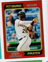2023 Topps Heritage Red Border #91 Miguel Andujar